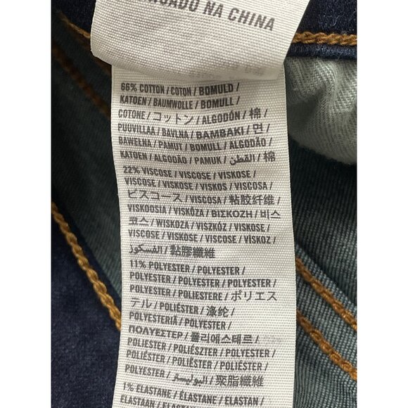 Hollister Women’s Dark Wash Denim Skinny Jeans Stretch Size 5S W27 L31 - Picture 8 of 9